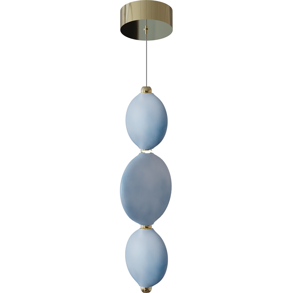 Pendul suspendat MYRIA Luna LED, 21W, 4000K, IP20, bleu