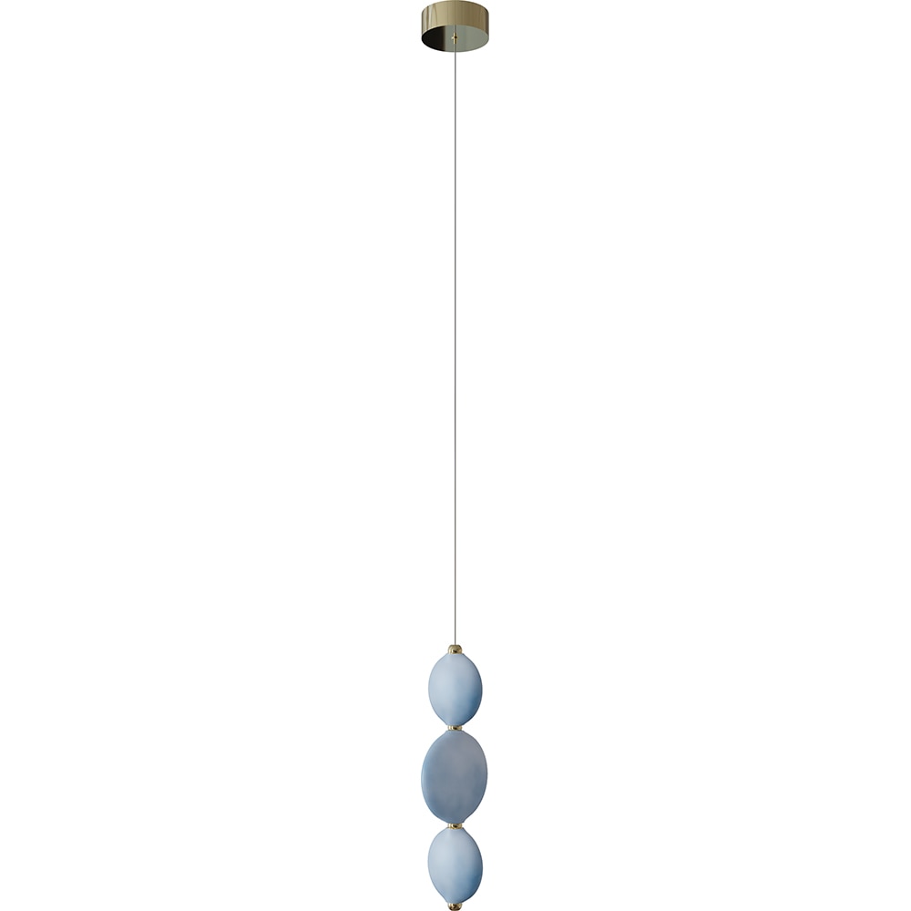 Pendul suspendat MYRIA Luna LED, 21W, 4000K, IP20, bleu