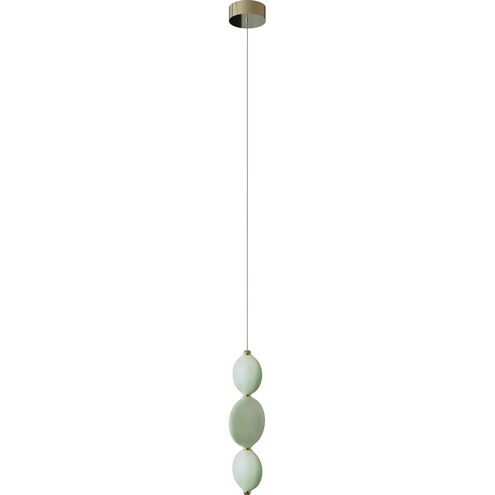 Pendul suspendat MYRIA Luna LED, 22W, 4000K, IP20, verde