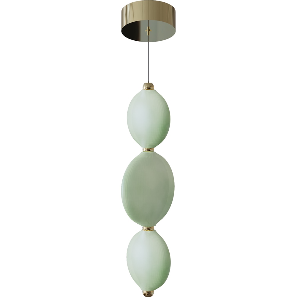 Pendul suspendat MYRIA Luna LED, 22W, 4000K, IP20, verde
