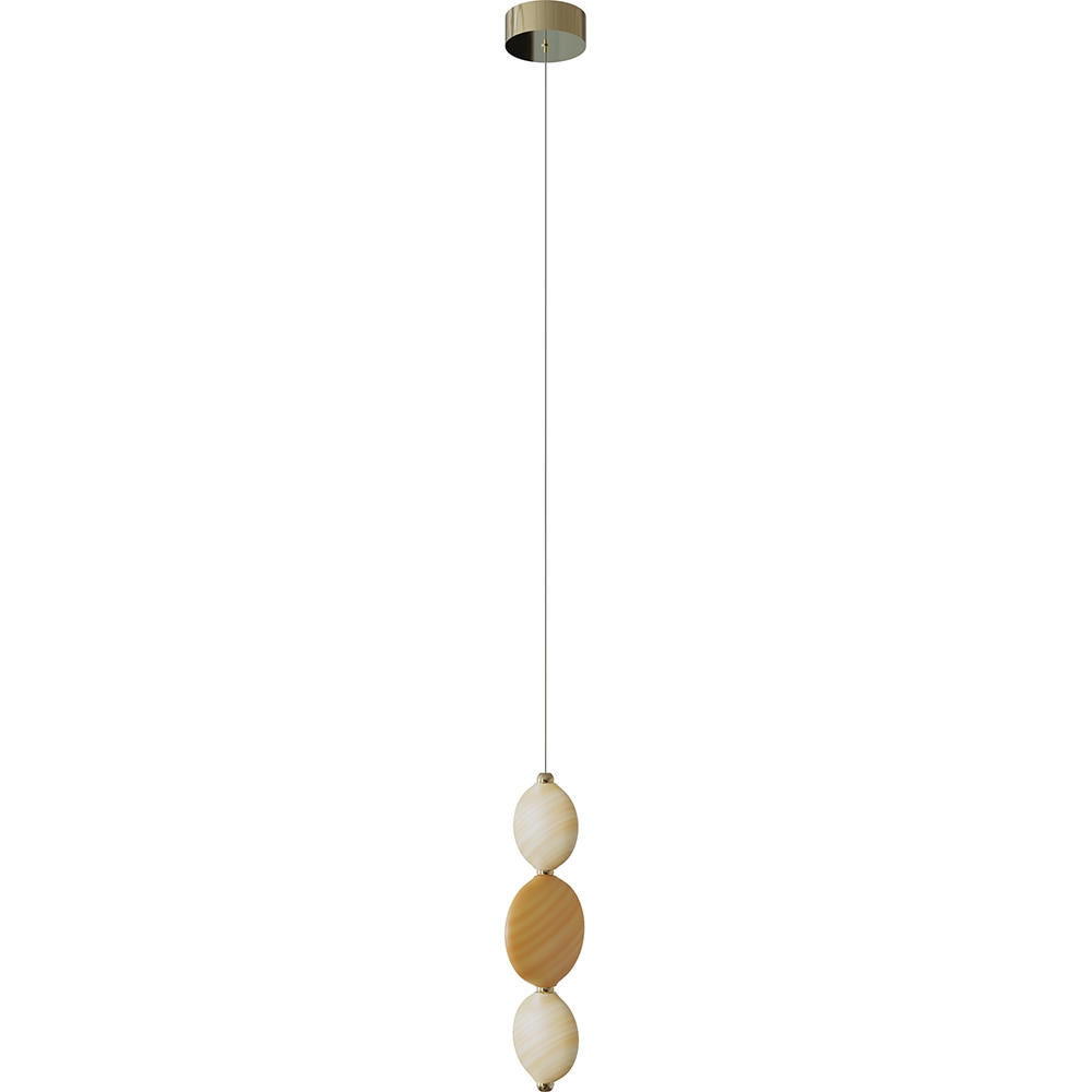 Pendul suspendat MYRIA Luna LED, 22W, 4000K, IP20, orange