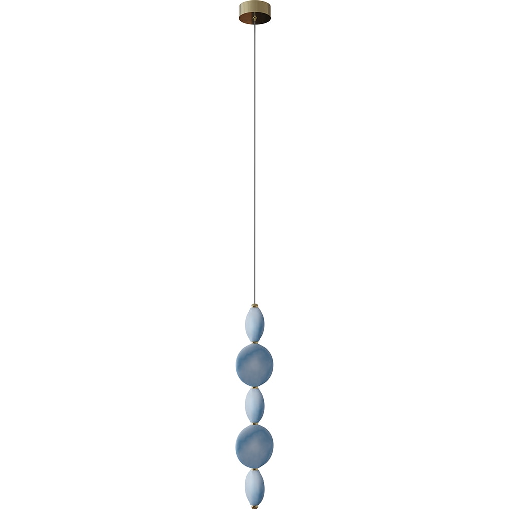 Pendul suspendat MYRIA Luna LED, 34W, 4000K, IP20, bleu