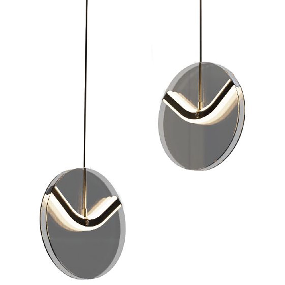 Lustra LED MYRIA Voluta MY10367DI, 32W, 743lm, 4000K, IP20, negru