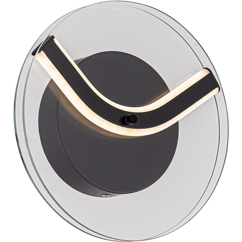 Aplica LED MYRIA Voluta MY10370BK, 7W, 292lm, 4000K, IP20, negru