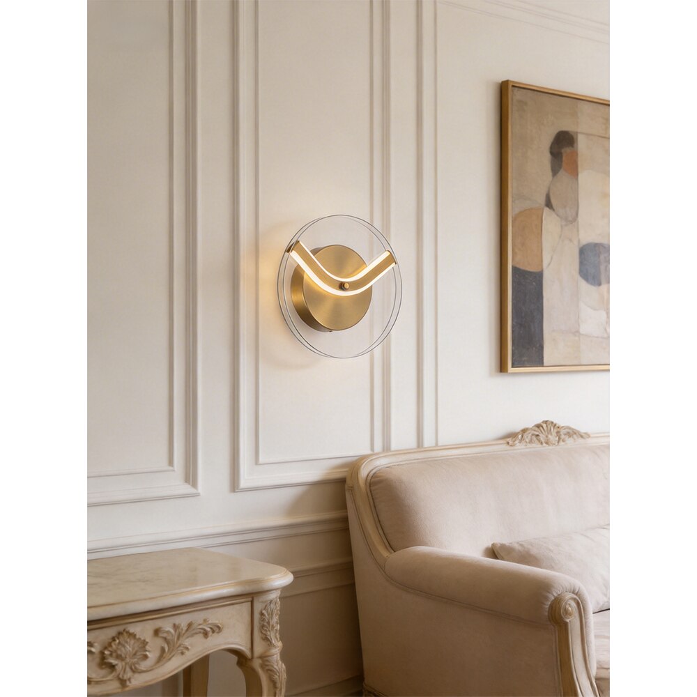 Aplica LED MYRIA MY10370BS, 7W, 345lm, 4000K, IP20, alama