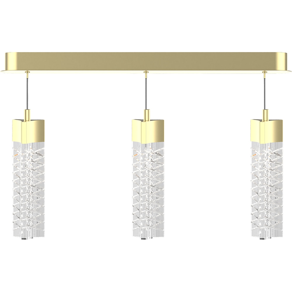 Lustra suspendata MYRIA Astra LED, 16W, 4000K, IP20, auriu