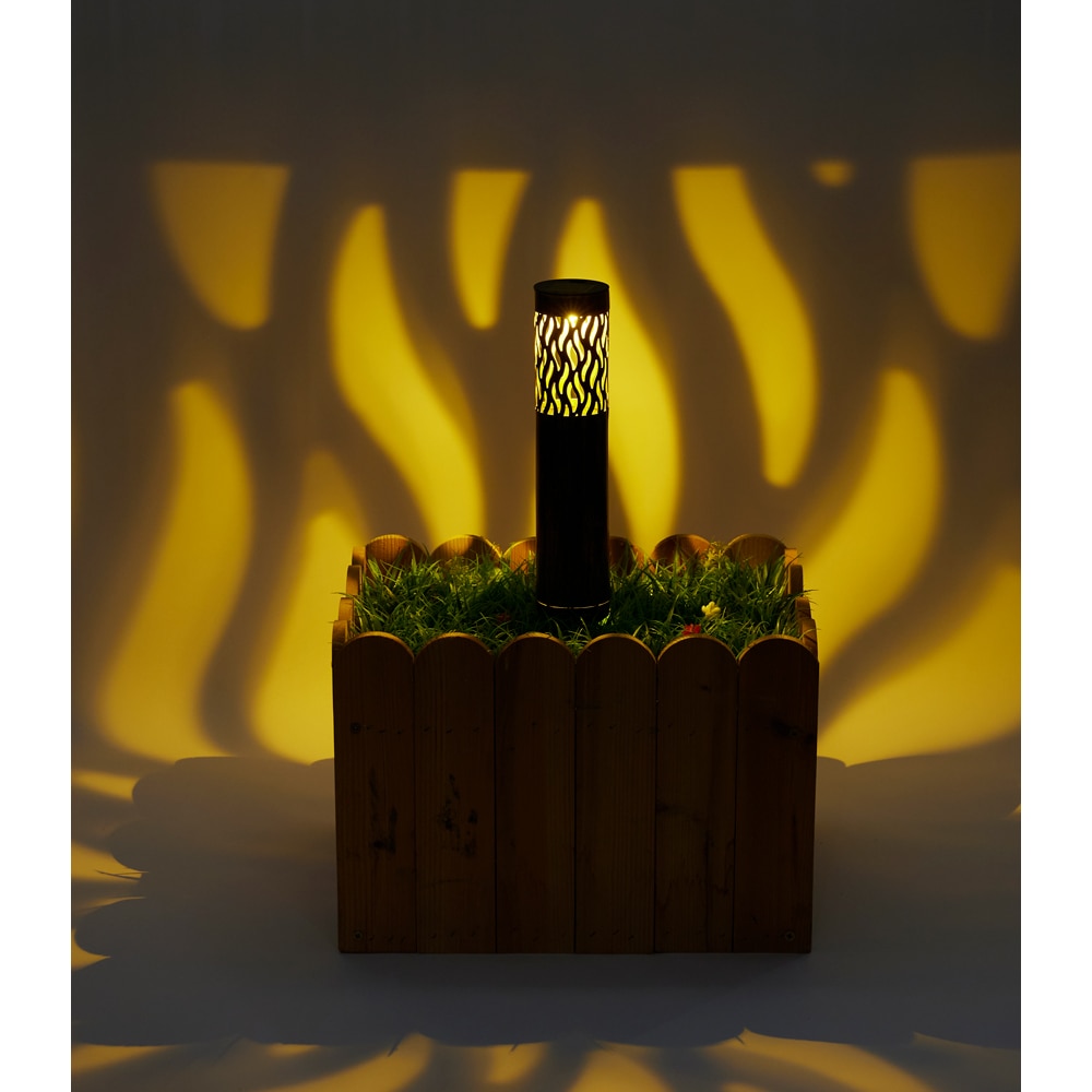 Lampa solara MYRIA MY10381, 5X0.6W, 10lm, IP44, negru, 2 bucati