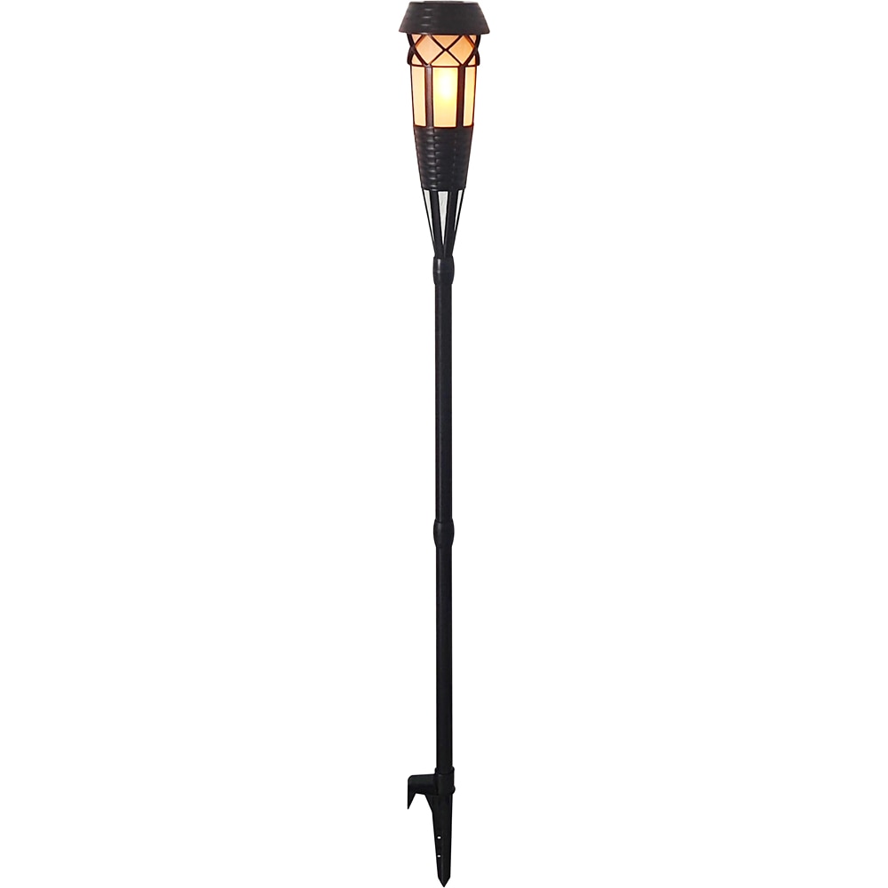 Lampa solara tip torta MYRIA MY10382, IP44, negru, 2 bucati