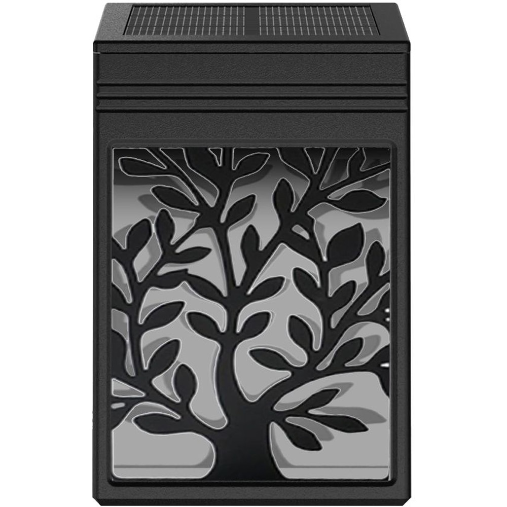 Aplica solara RGB MYRIA MY10389, IP44, negru, 2 bucati