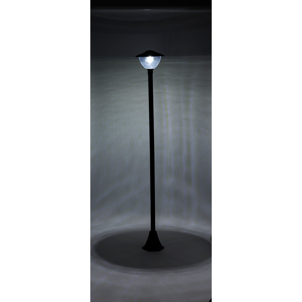 Stalp solar MYRIA MY10391, 6x0.2W, 50lm, IP44, negru