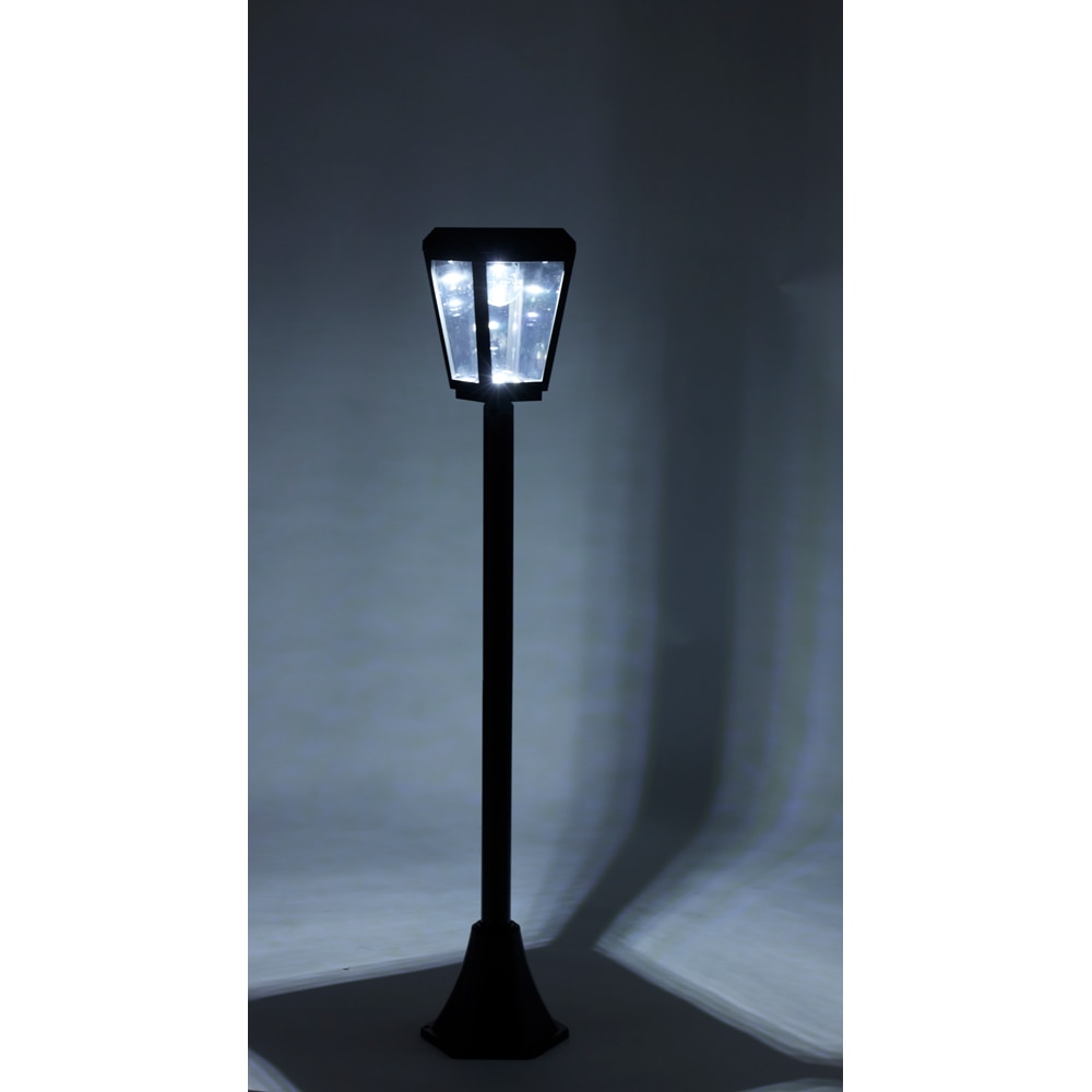 Stalp solar tip felinar MYRIA MY10394, 6x0.2W, 50lm, IP44, negru