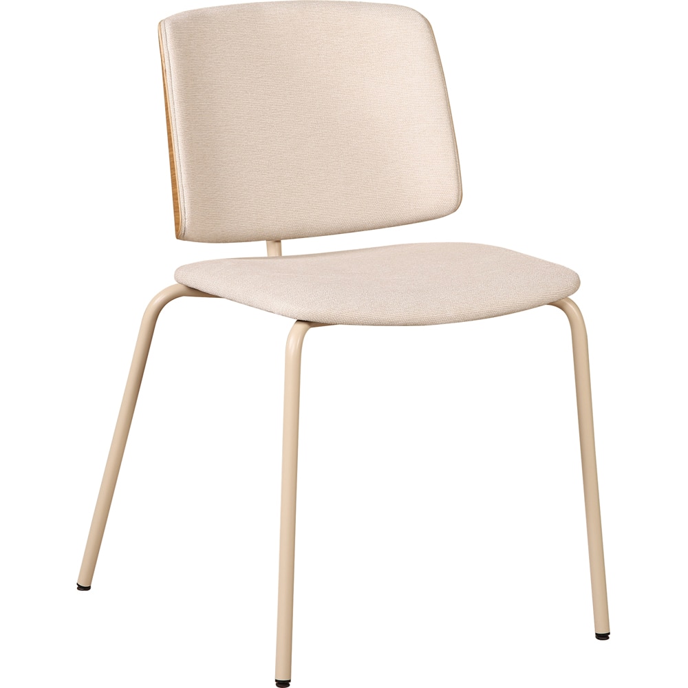Scaun bucatarie MYRIA Karo, 44.5 x 53.5 x 78 cm, 2 bucati, bej