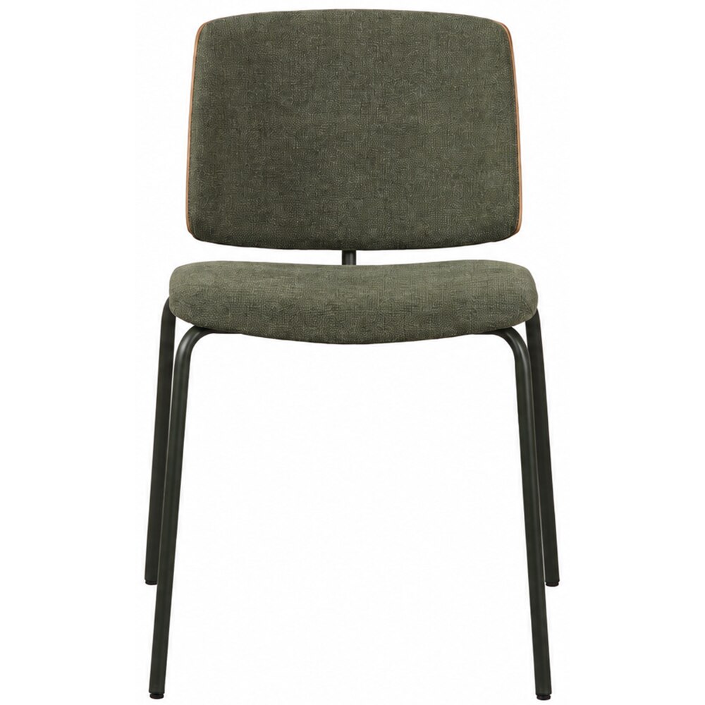 Scaun bucatarie MYRIA Karo, 44.5 x 53.5 x 78 cm, 2 bucati, verde