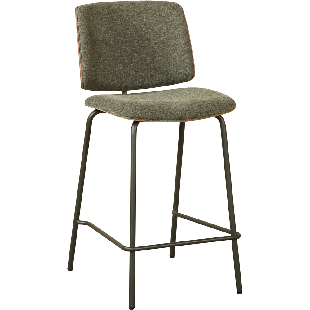 Scaun bar MYRIA Karo, 46 x 53.5 x 97 cm, 2 bucati, verde