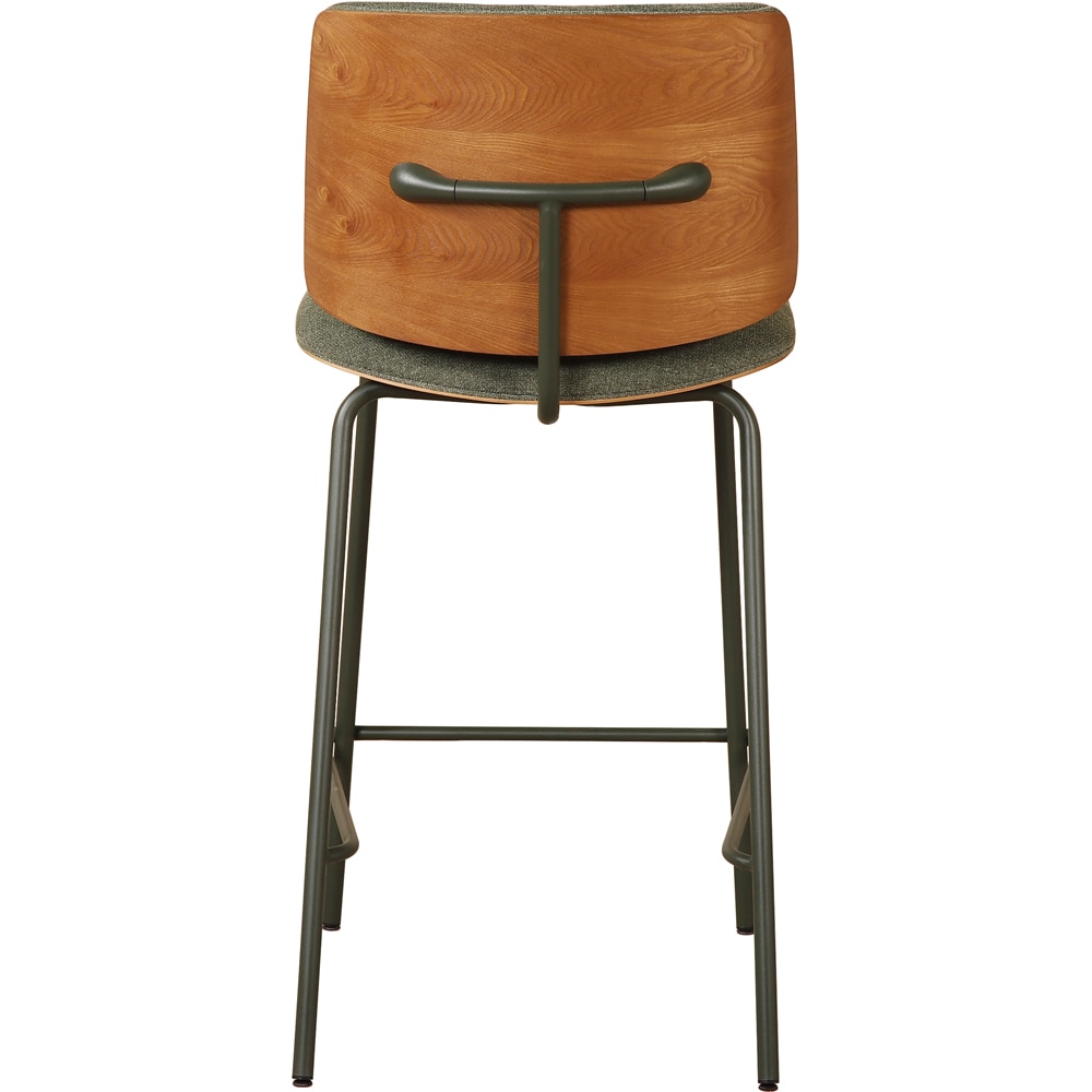 Scaun bar MYRIA Karo, 46 x 53.5 x 97 cm, 2 bucati, verde