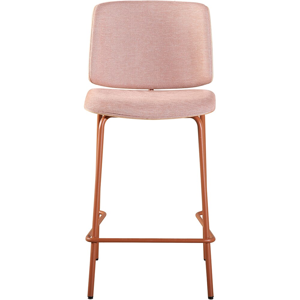 Scaun bar MYRIA Karo, 46 x 53.5 x 97 cm, 2 bucati, roz