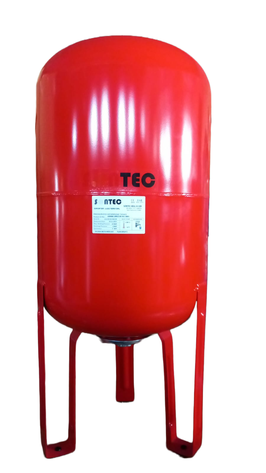 Vas expansiune vertical Sontec, 80 l, 10 bar