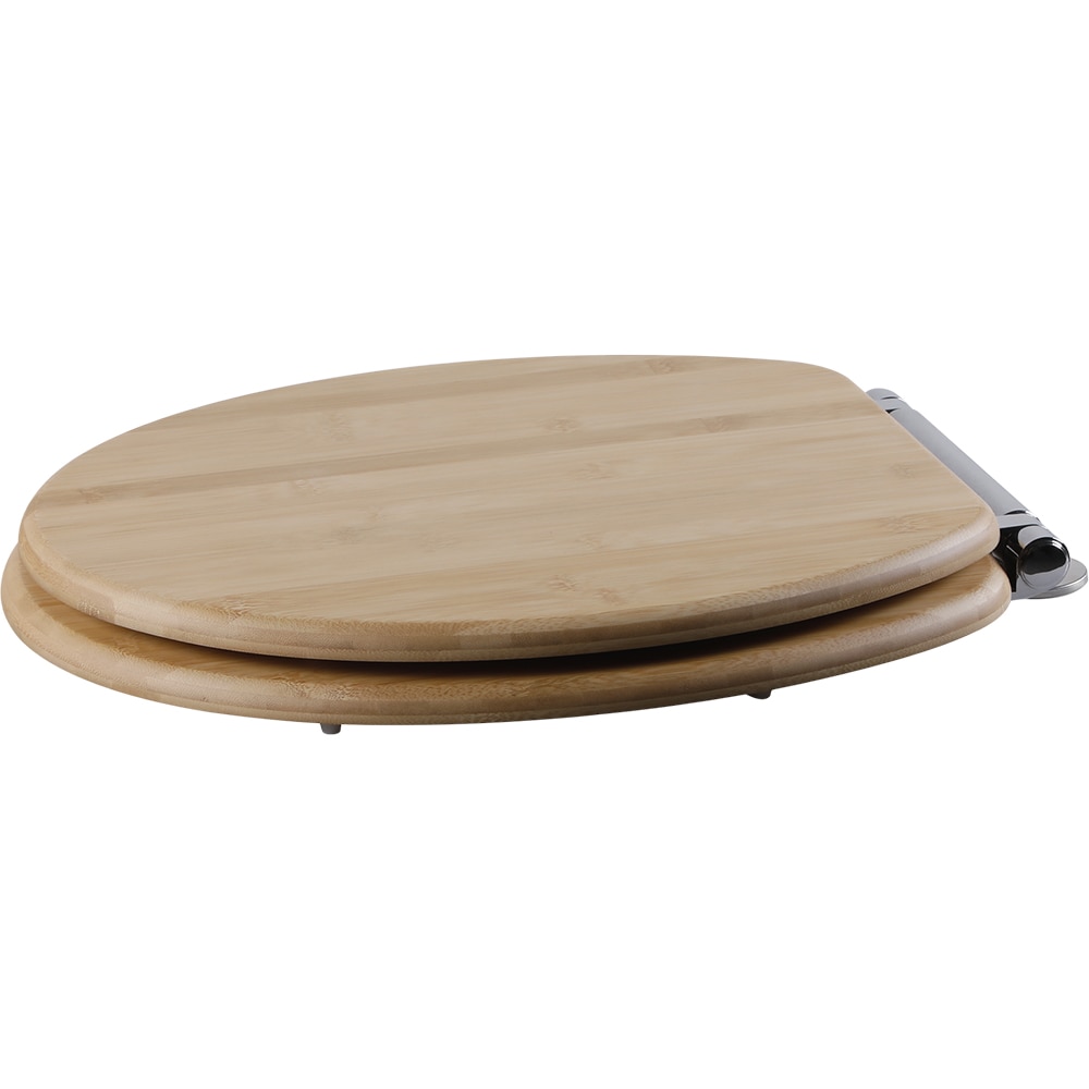 Capac WC GOODHOME Cervia MZ328UK20, inchidere lenta, duroplast, maro