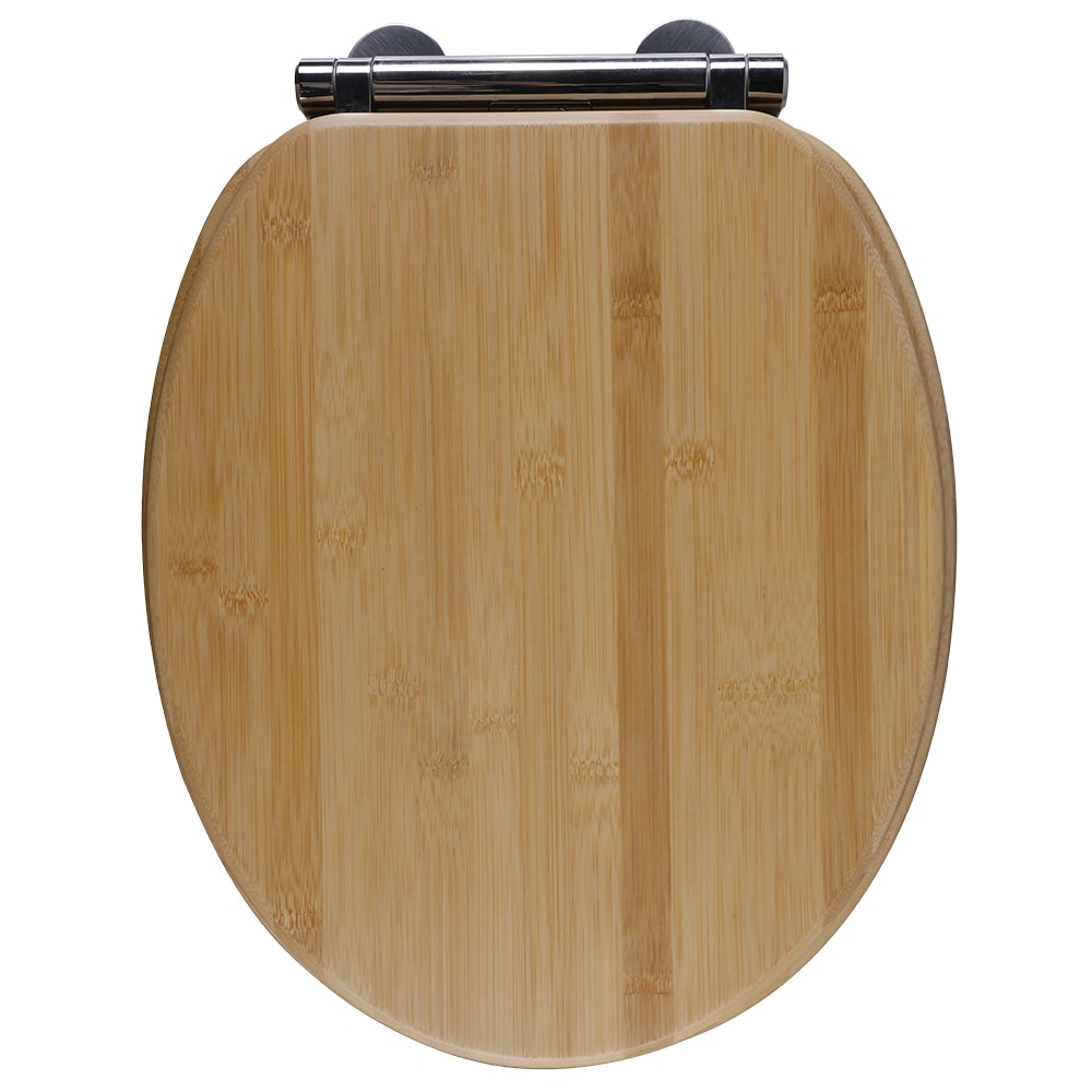 Capac WC GOODHOME Cervia MZ328UK20, inchidere lenta, duroplast, maro