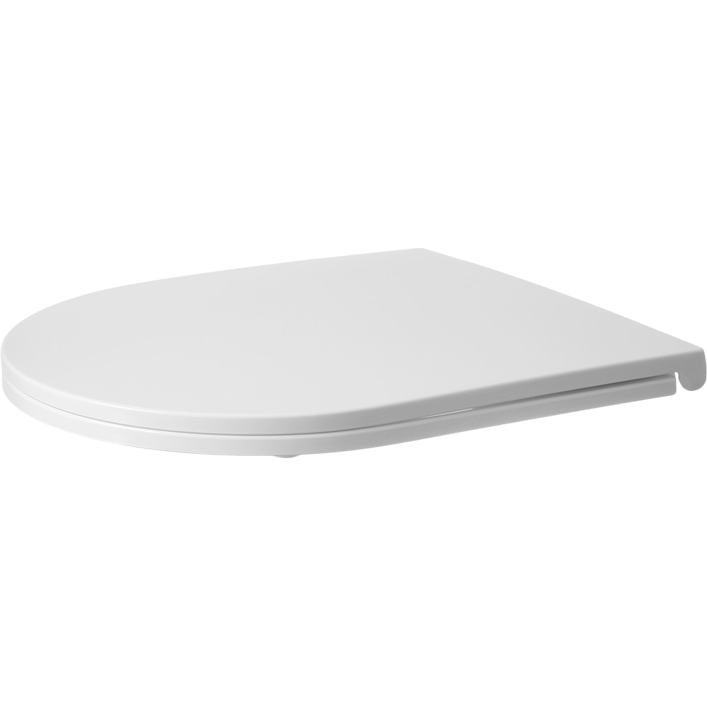 Capac WC GOODHOME Cavally N-001, inchidere lenta, duroplast, alb