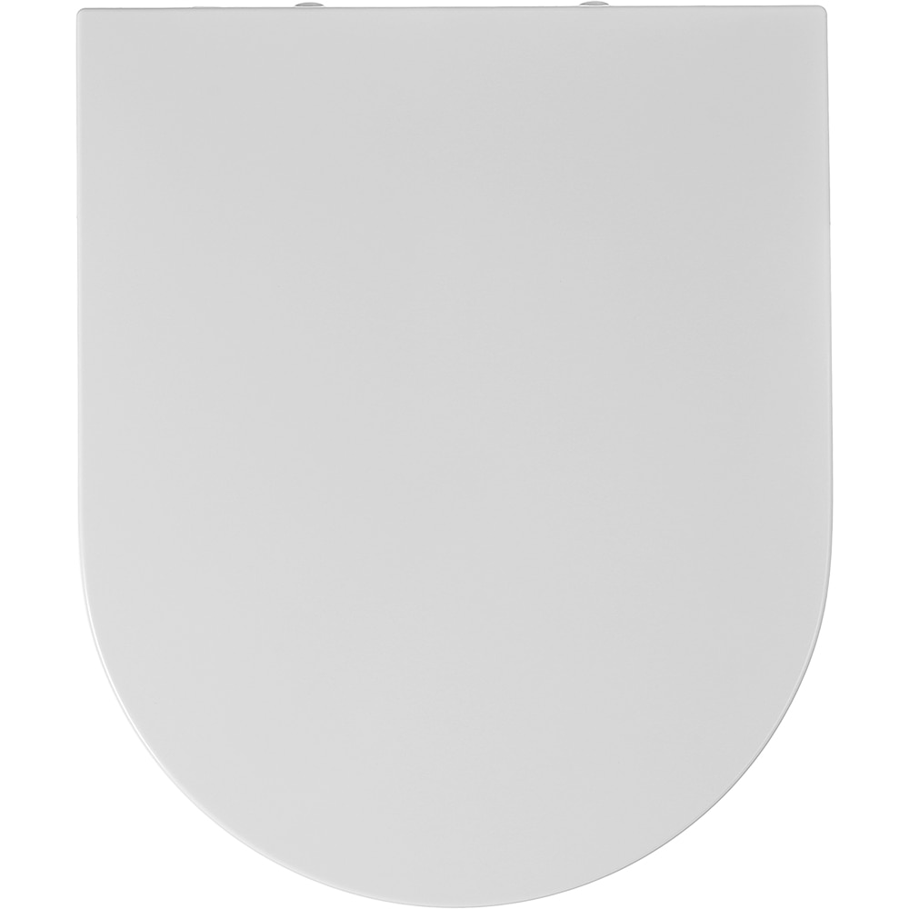 Capac WC GOODHOME Cavally N-001, inchidere lenta, duroplast, alb