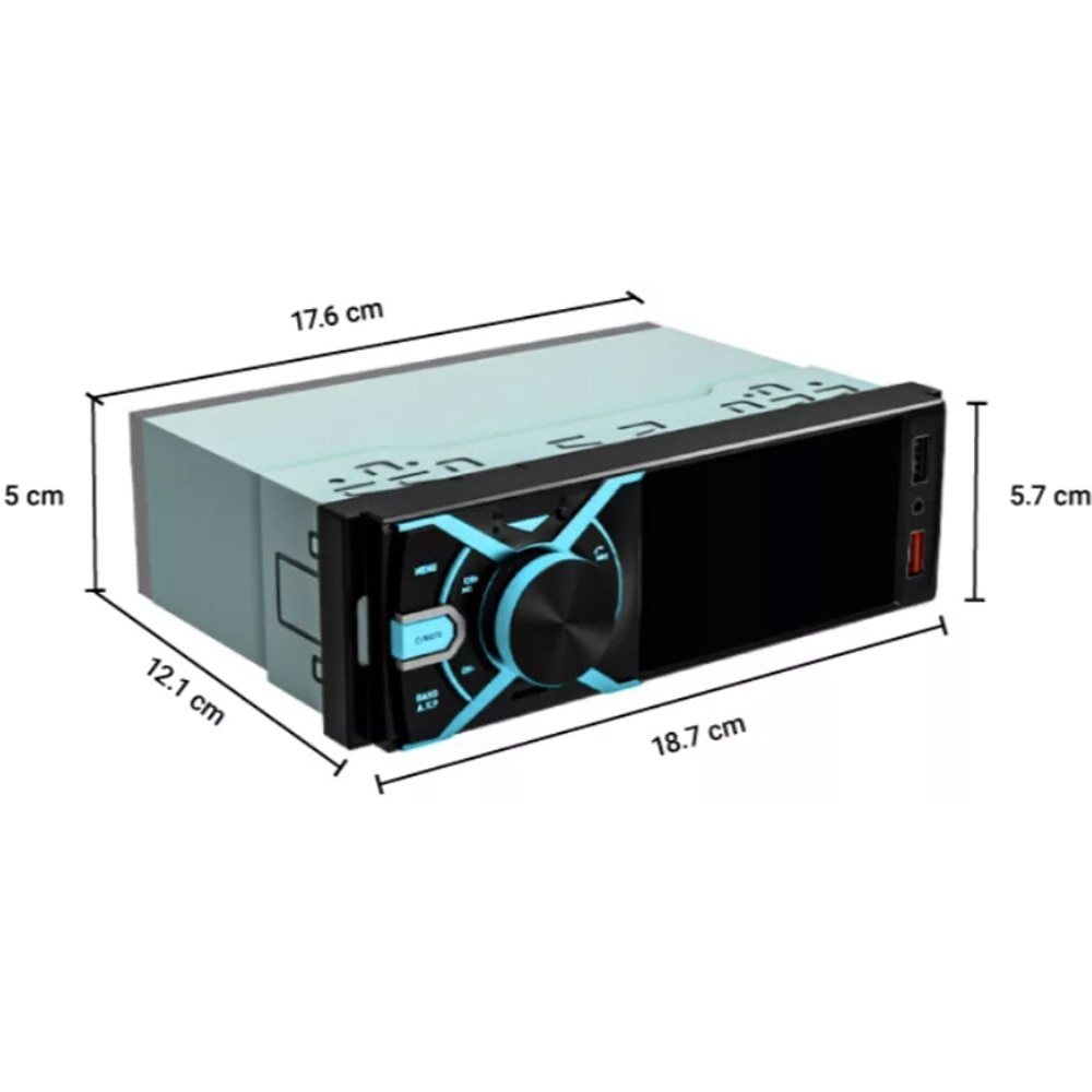 Player auto NAVITEL RD9, 4 x 45W, Bluetooth, USB, AUX