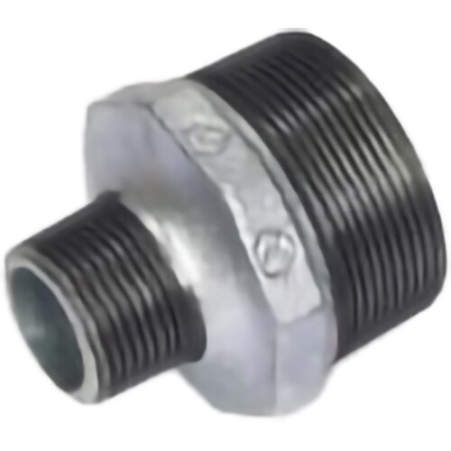 Niplu redus zincat, racord 1/2 x 1 1/4"