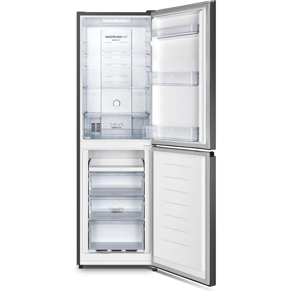 Combina frigorifica GORENJE NRK418ECB4, No Frost Plus, 256 l, H 182 cm, Clasa E, negru