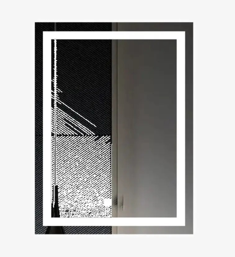 Oglinda baie, LED, 40 x 60 cm