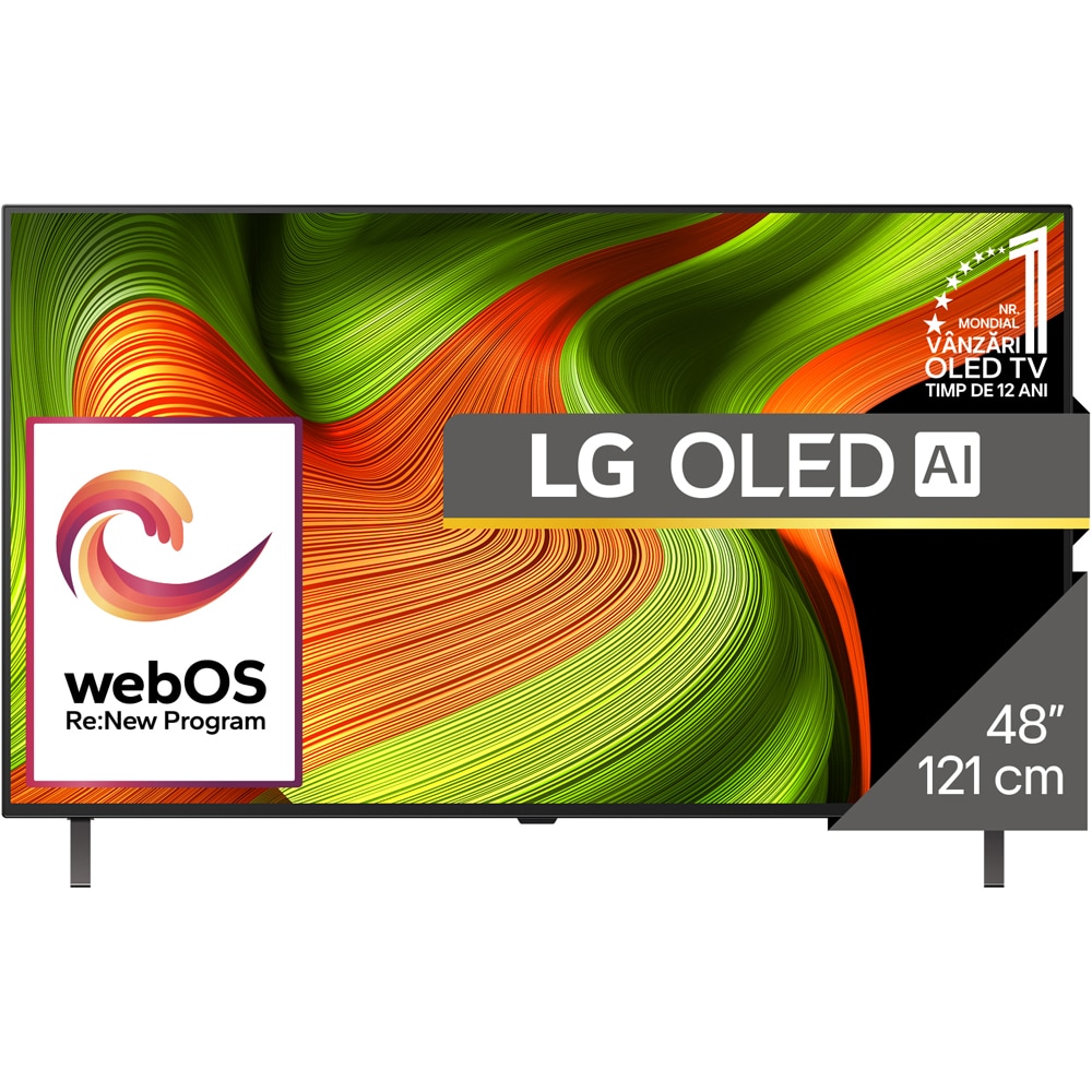 Televizor OLED Smart LG 48B53LA, Ultra HD 4K, HDR, 121cm