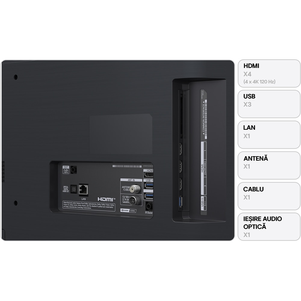 Televizor OLED Evo Smart LG 48G53LS, Ultra HD 4K, HDR, 121cm