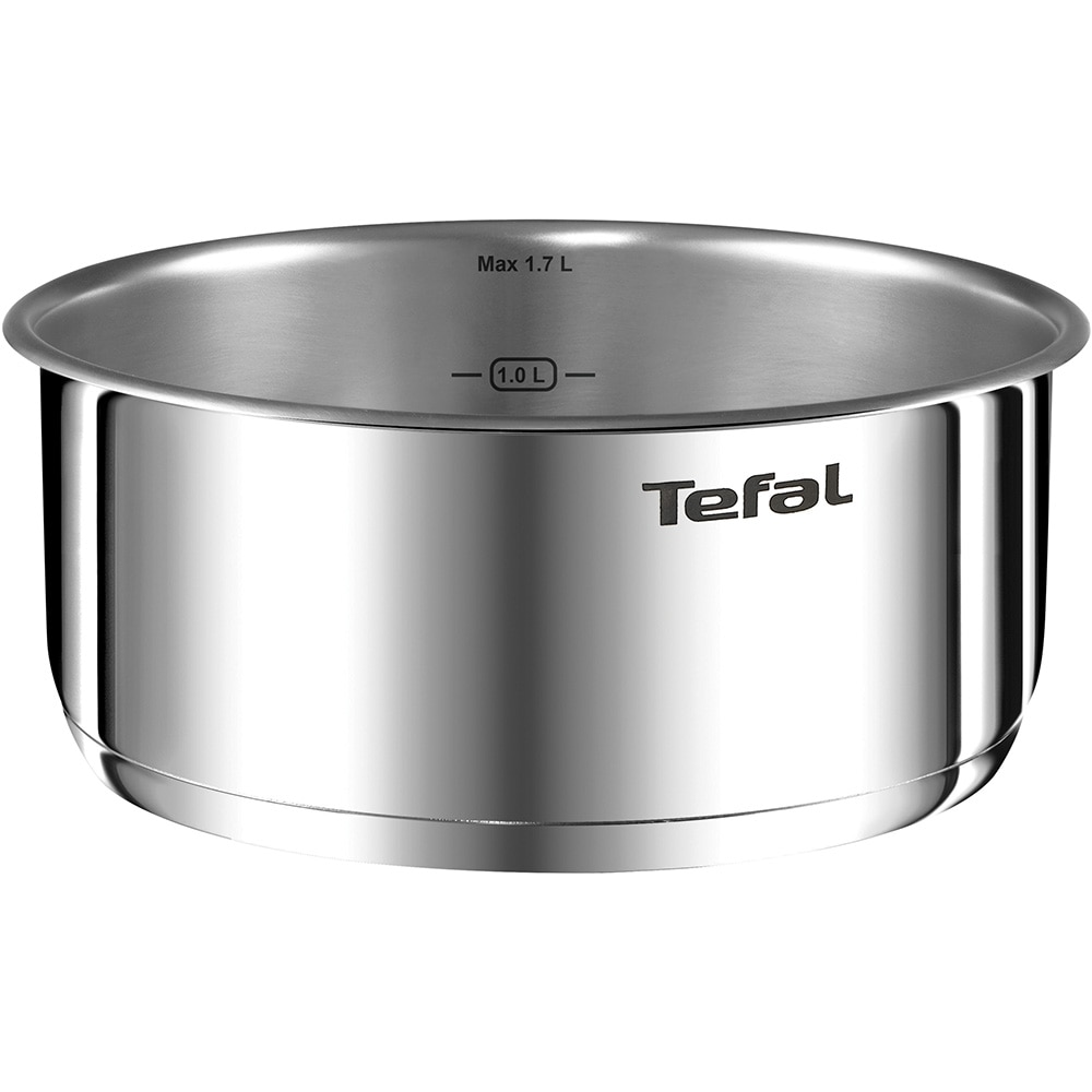 Set vase TEFAL Ingenio L897SB74, 11 piese, 16-28cm,  inox, argintiu