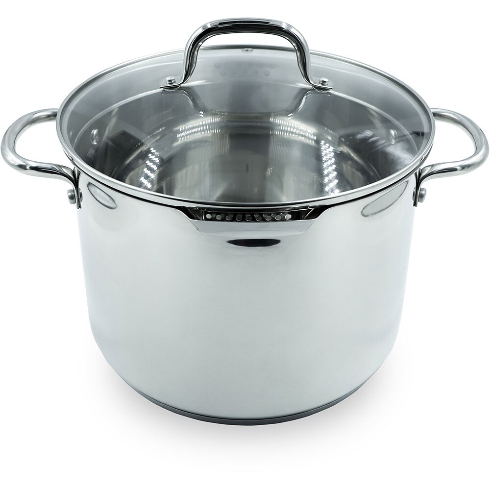 Oala MYRIA MC4022, 7.65l, 24cm, otel inoxidabil, argintiu