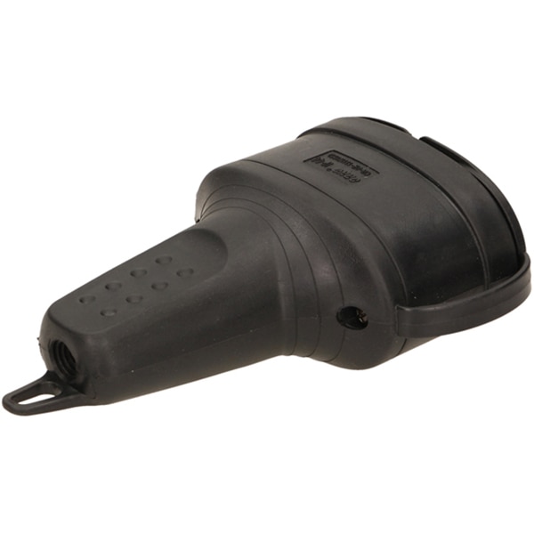 Priza de exterior ORNO OR-AE-13117 (GS), 2 prize, IP44, negru