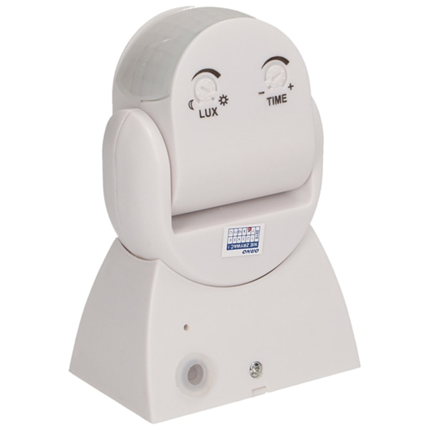 Senzor crepuscular si de miscare ORNO OR-CR-236/W, reglabil vertical si orizontal, IP65, alb