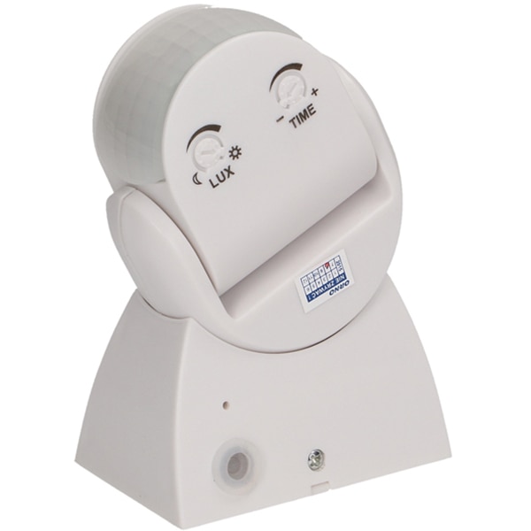 Senzor crepuscular si de miscare ORNO OR-CR-236/W, reglabil vertical si orizontal, IP65, alb