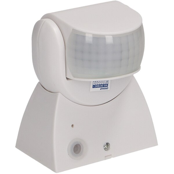 Senzor crepuscular si de miscare ORNO OR-CR-236/W, reglabil vertical si orizontal, IP65, alb