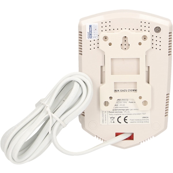 Detector gaze naturale ORNO OR-DC-614, 70dB, alb