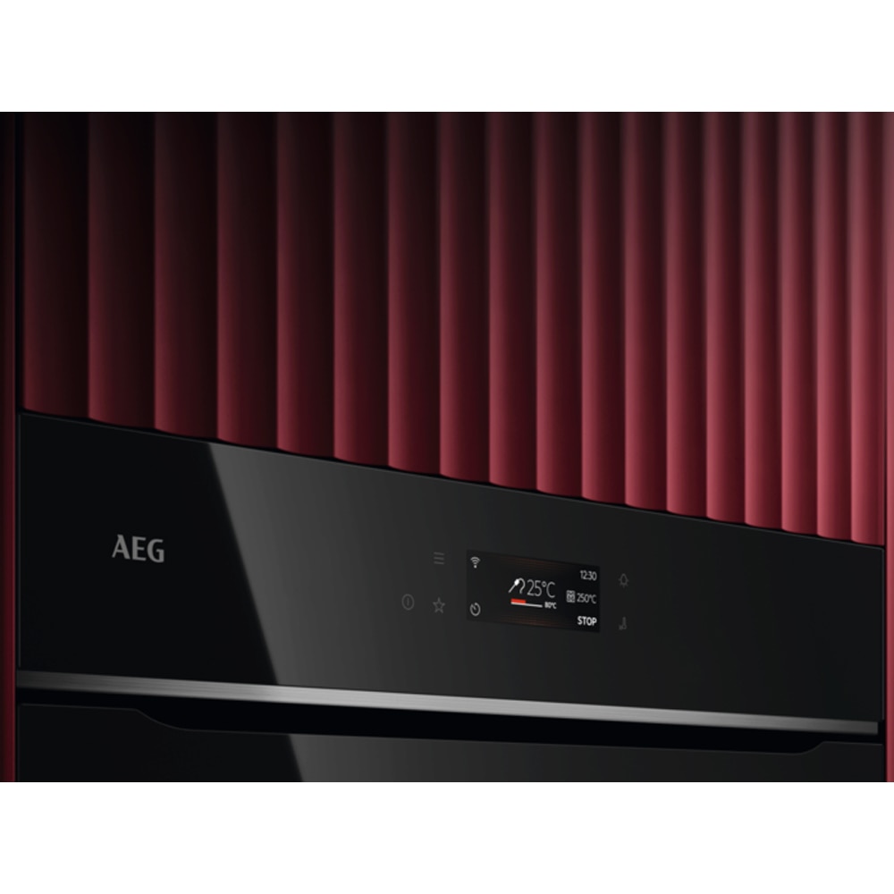 Cuptor incorporabil AEG MealAssist OS6PB631AB, Electric, Autocuratare pirolitica, 71 l, Clasa A++, Wi-Fi, negru