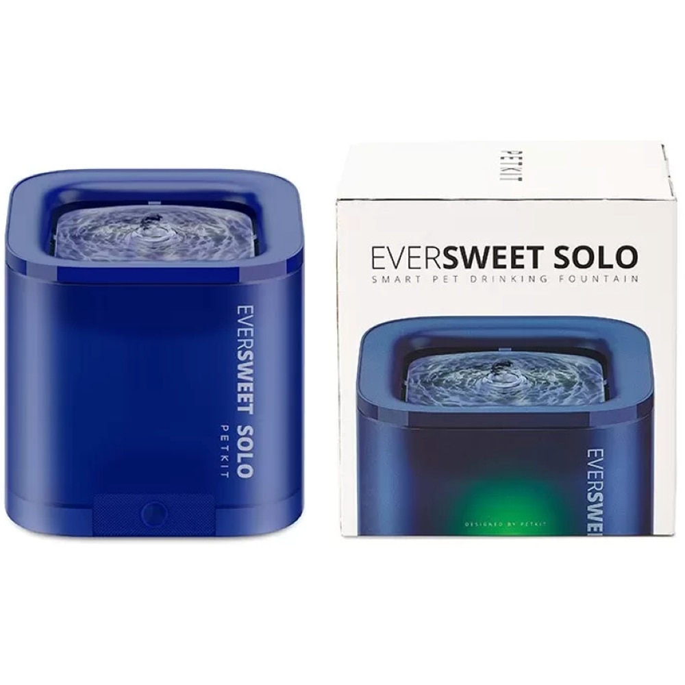 Fantana apa animale de companie PETKIT Solo, 1.8 l, albastru