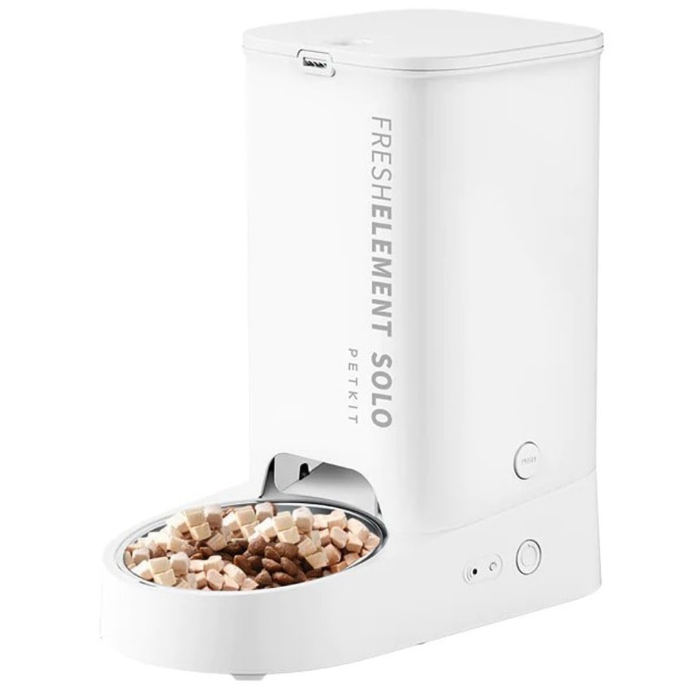 Hranitor automat animale de companie PETKIT Fresh Element Solo, Smart, 3 l, alb