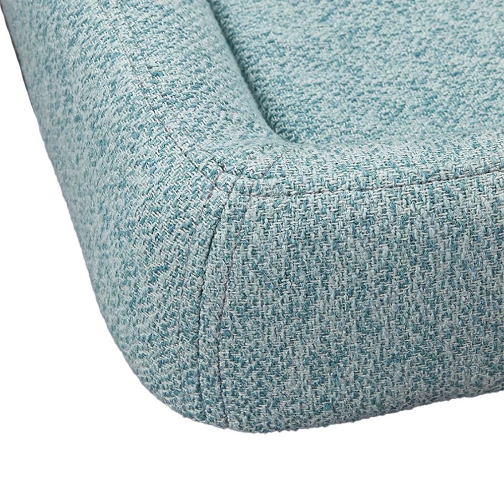 Pat pisici PETKIT Four Season S, spuma cu memorie, 51 x 39 x 10.5 cm, albastru deschis