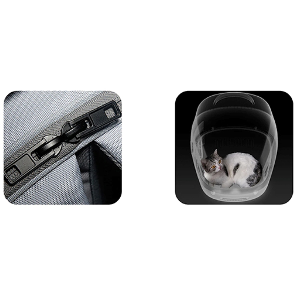 Rucsac transport animale de companie PETKIT Cat Travel 2, Hublou, plastic, 33 x 30 x 45 cm, camuflaj