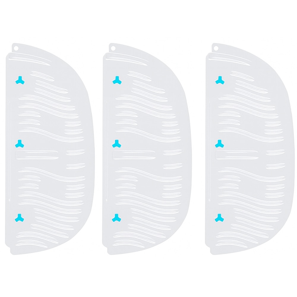 Capac protectie litiera PETKIT Pura Max, PET, 15 x 8 x 2 cm, 3 bucati, alb