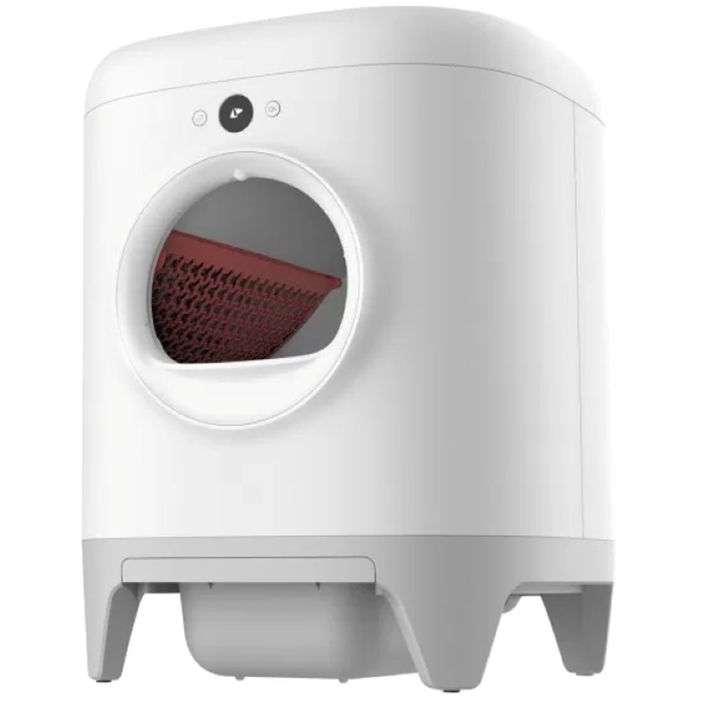 Litiera acoperita PETKIT Pura X, Smart, ABS, 50.4 x 53.2 x 64.6 cm, alb