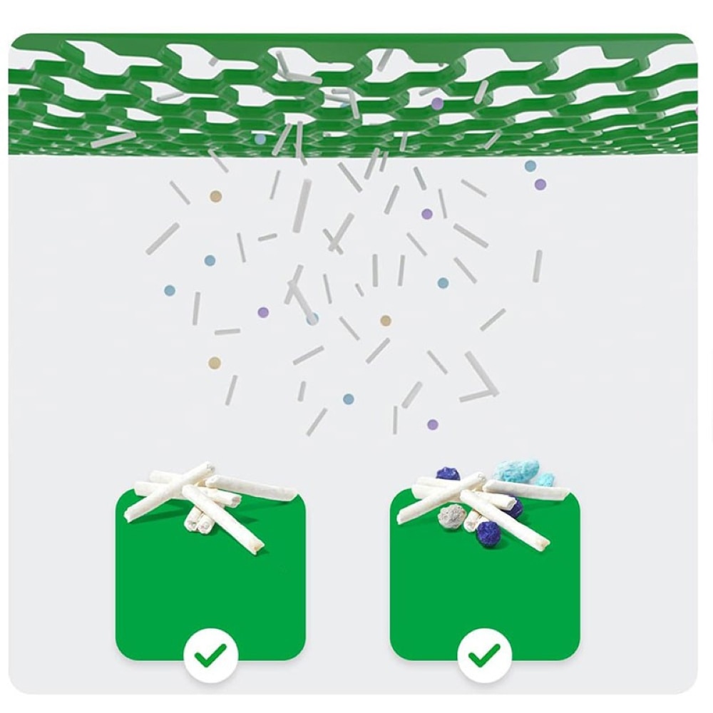 Set accesorii curatare litiera PETKIT Magnetic, plastic, 44 x 21 x 5 cm, verde