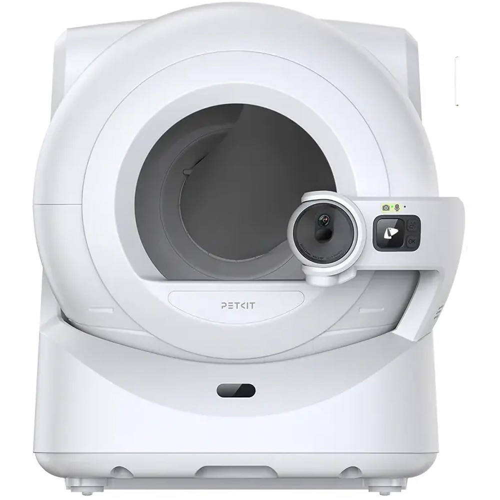 Litiera acoperita PETKIT Purabot Ultra AI, Smart, ABS, 78 x 55 x 65 cm, alb
