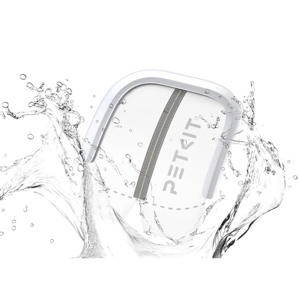 Perdea magnetica litiera PETKIT, microfibra, 30 x 10 x 30 cm, gri