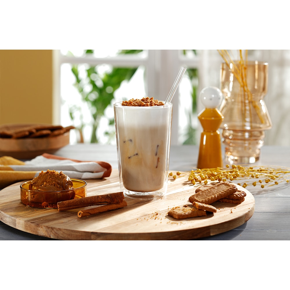 Set pahare cafea DELONGHI Mix Hot&Cold DLSC326, 6 piese, 270-480 ml, sticla