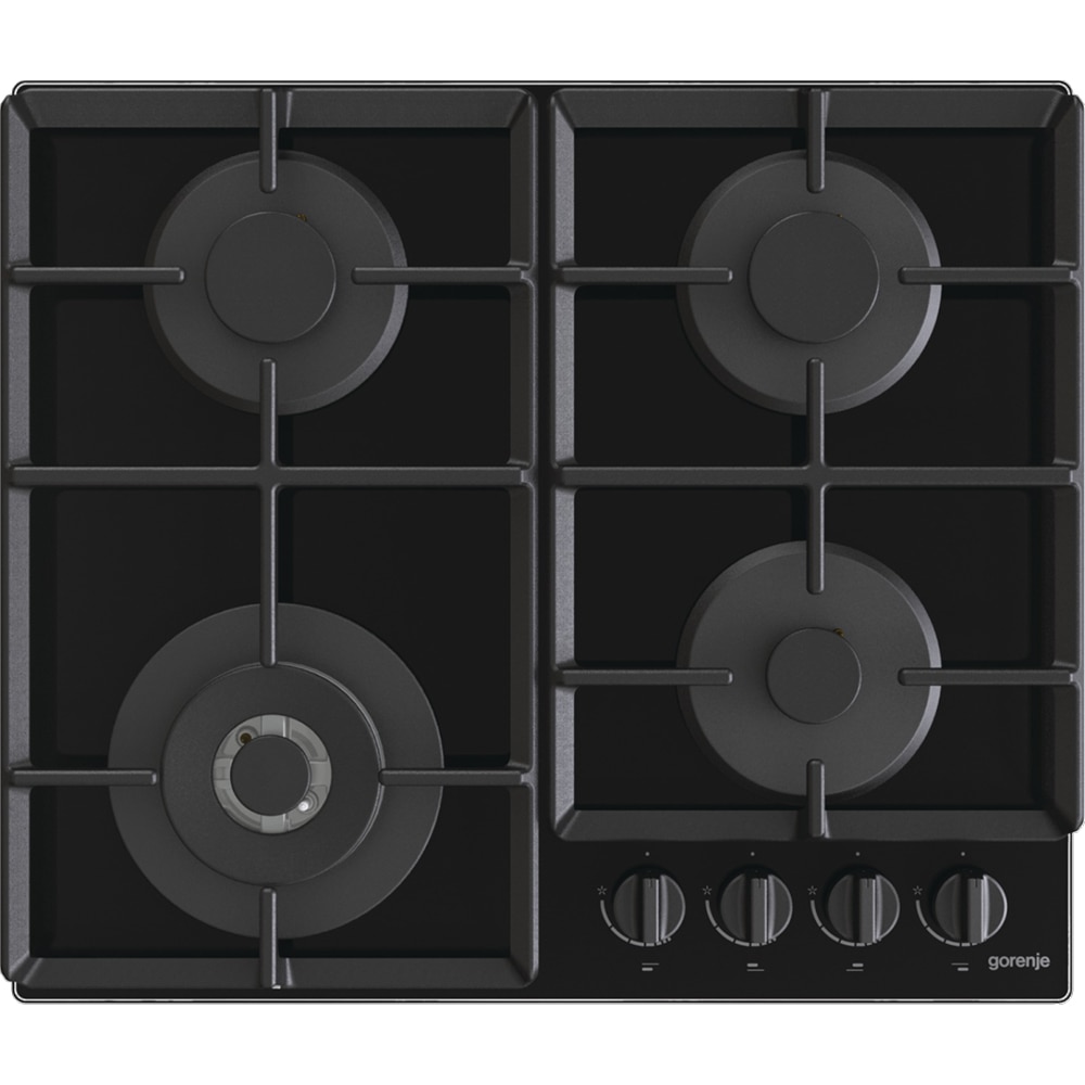 Set cuptor incorporabil GORENJE BO6735E05B, Electric, Autocuratare Aqua Clean, 77 l, Clasa A + Plita incorporabila GTW641EB, Gaz, 4 arzatoare, negru